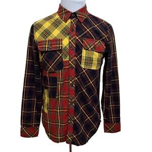 Preme NWOT Plaid Button Down Shirt Men M